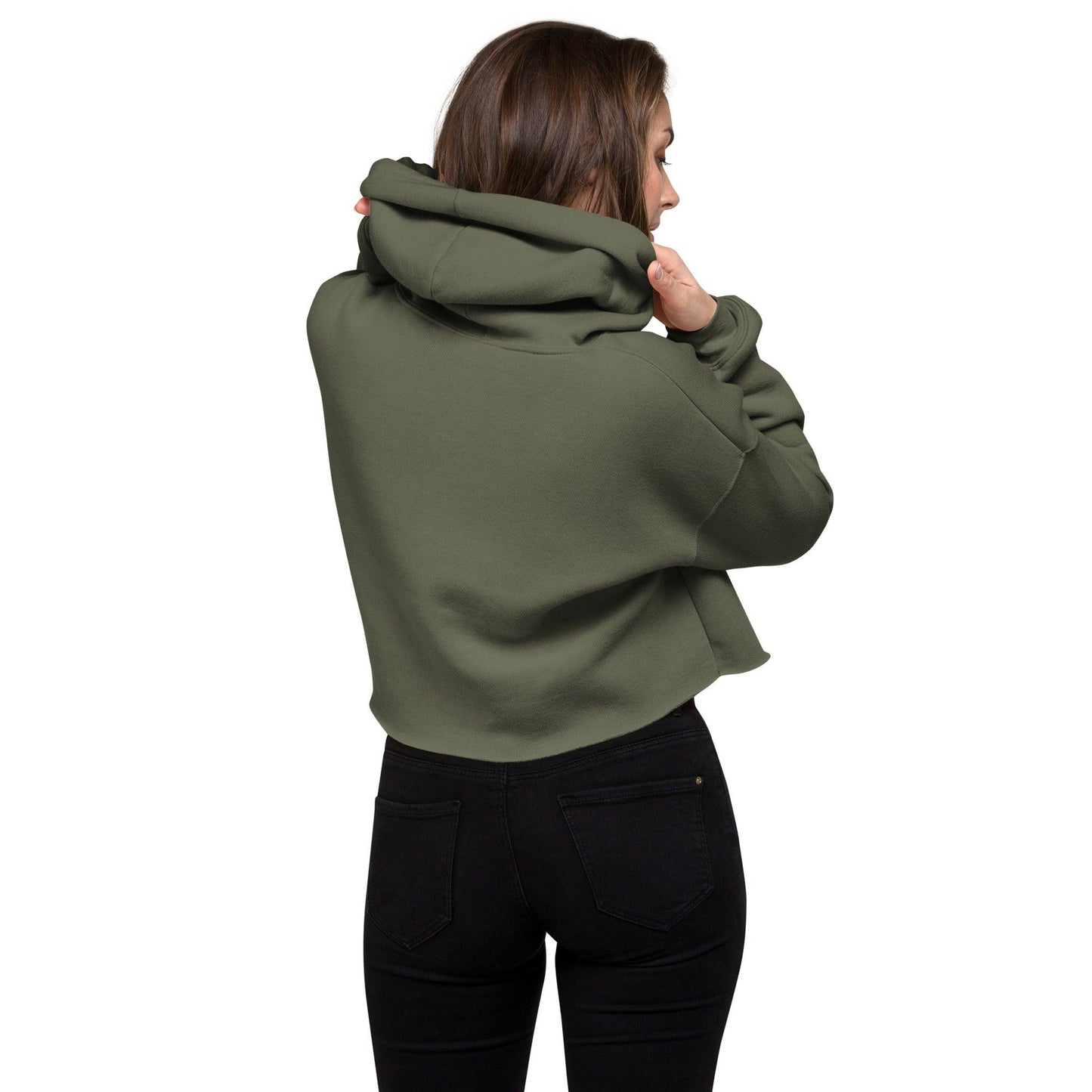 Jesus is Lord Crop Hoodie - Now You Are Called Apparel