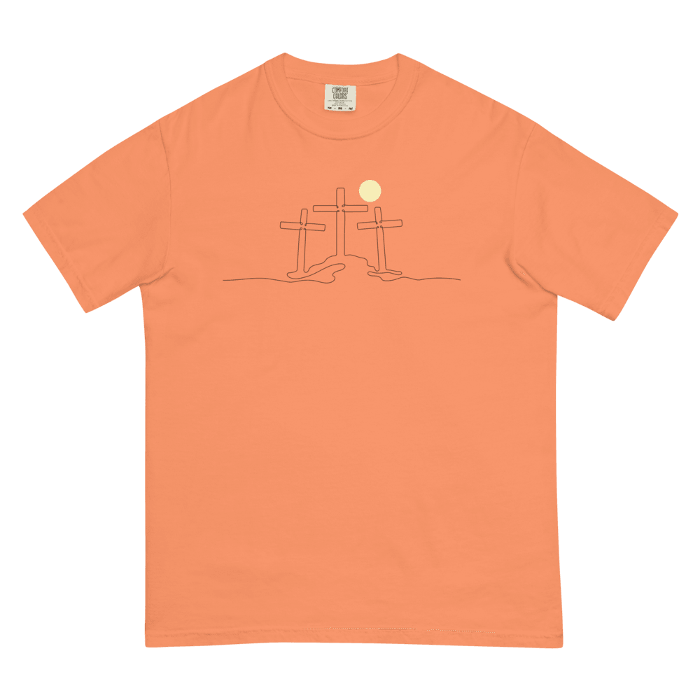 Baggy 3 Cross Sunrise T-Shirt - Now You Are Called Apparel