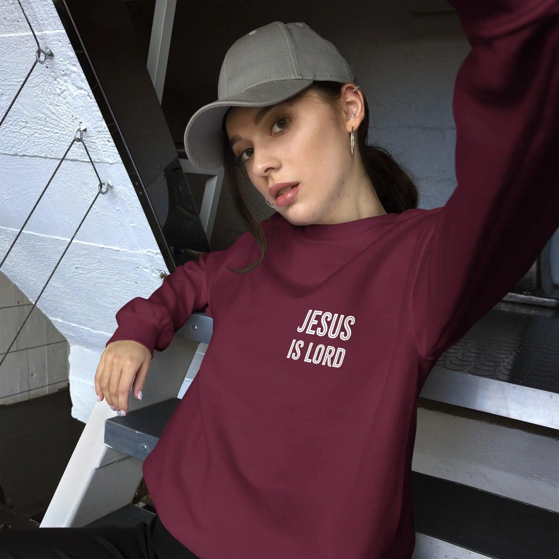 Jesus is Lord Crew Neck - Now You Are Called Apparel