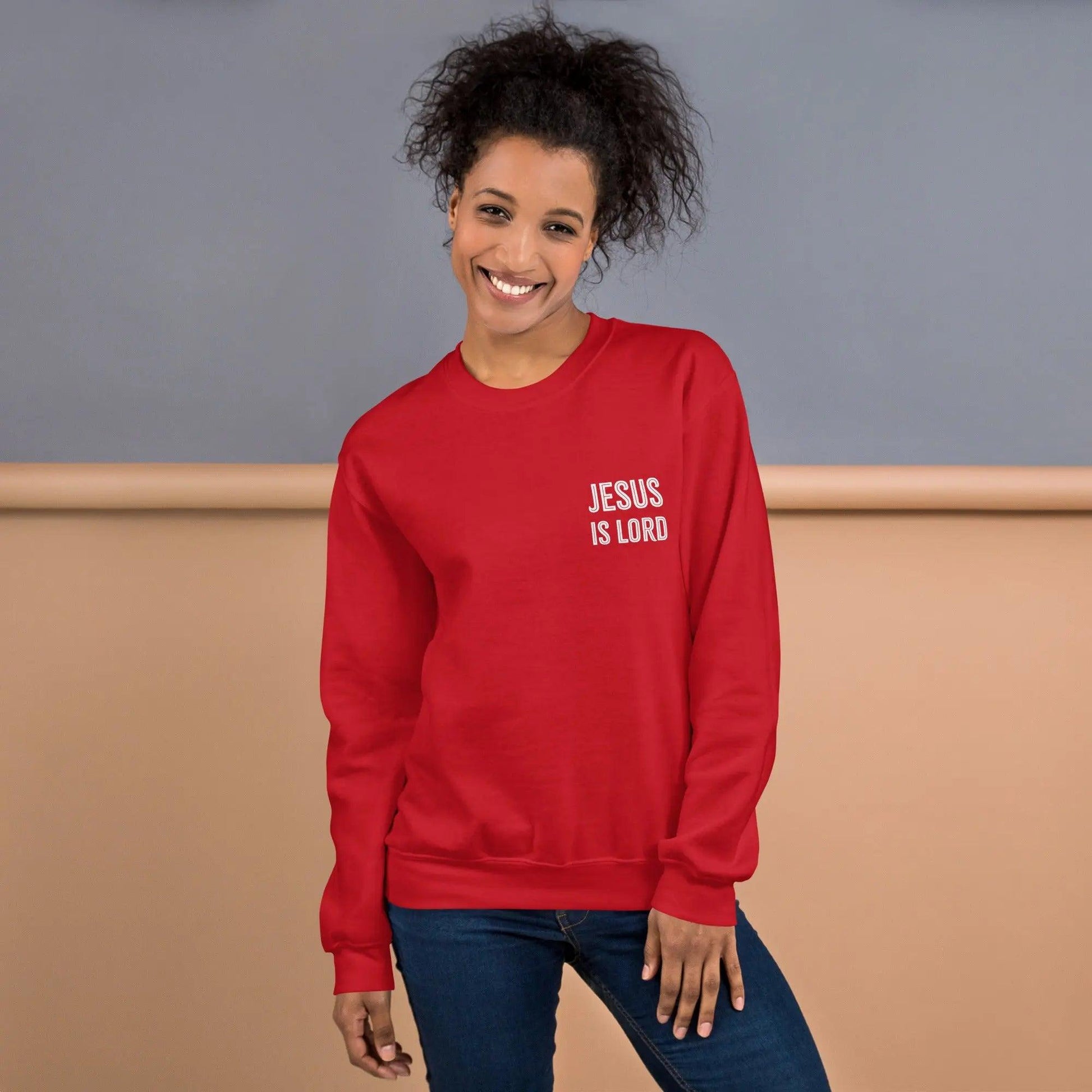 Jesus is Lord Crew Neck - Now You Are Called Apparel