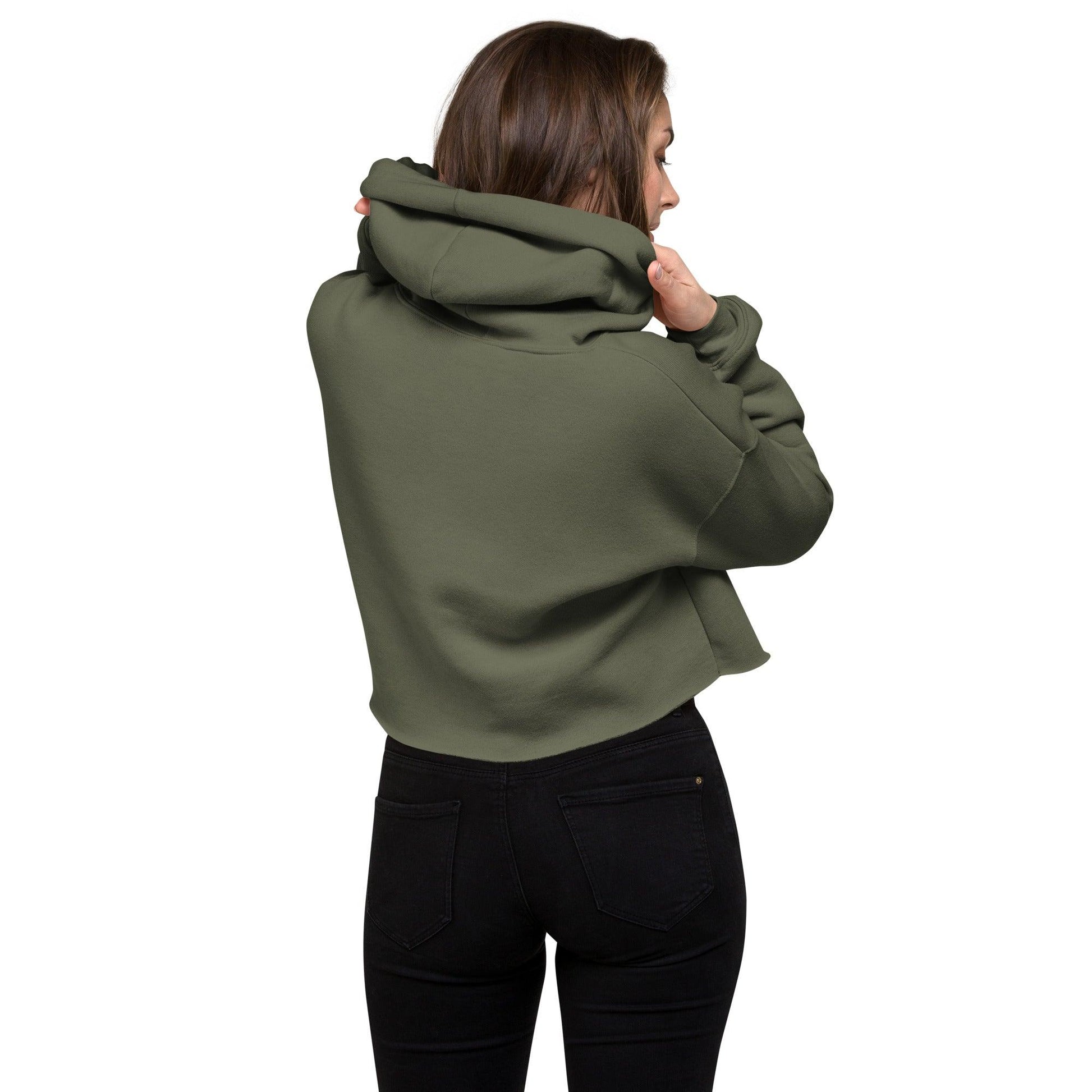 Jesus is Lord Crop Hoodie - Now You Are Called Apparel