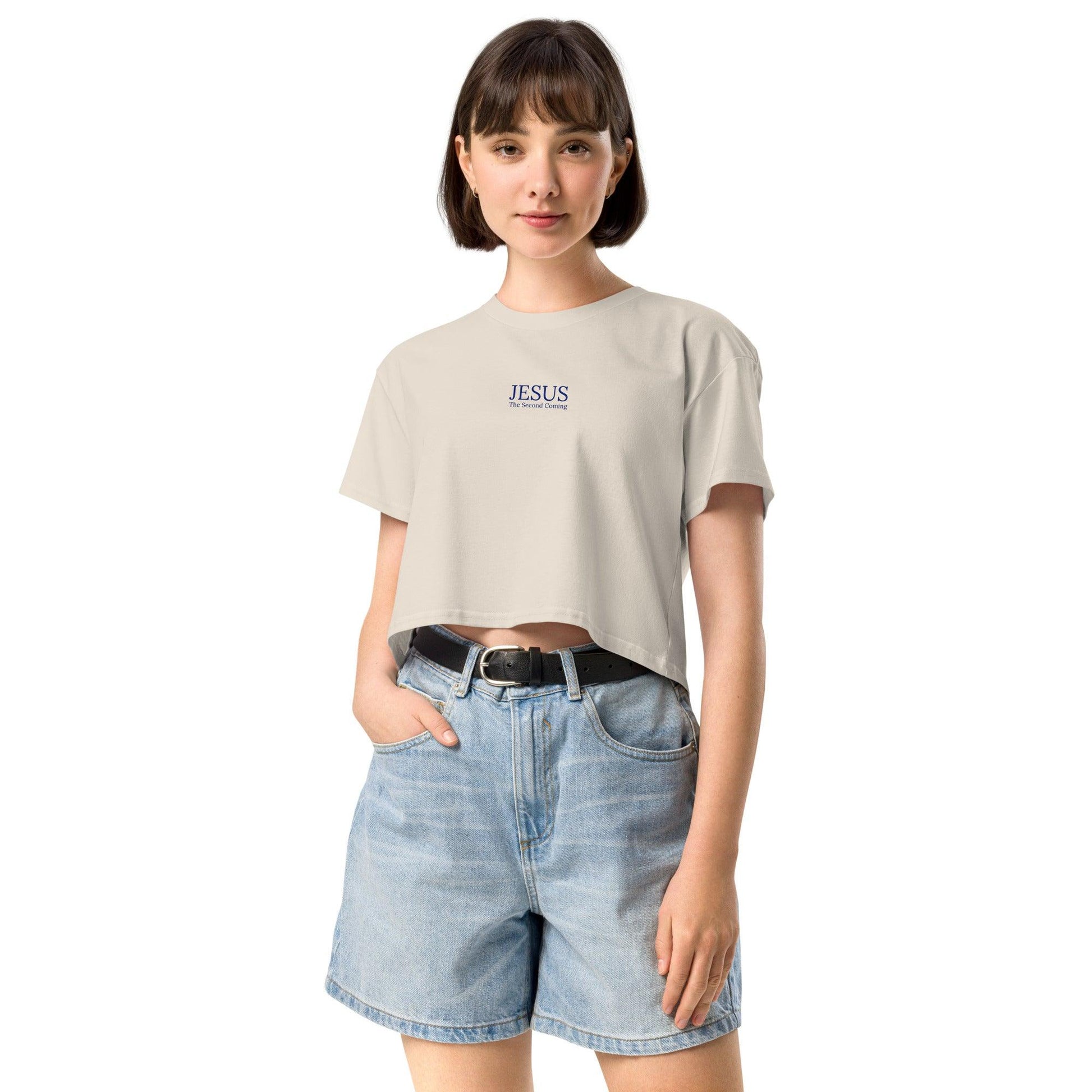 Jesus the Second Coming Crop Top - Now You Are Called Apparel