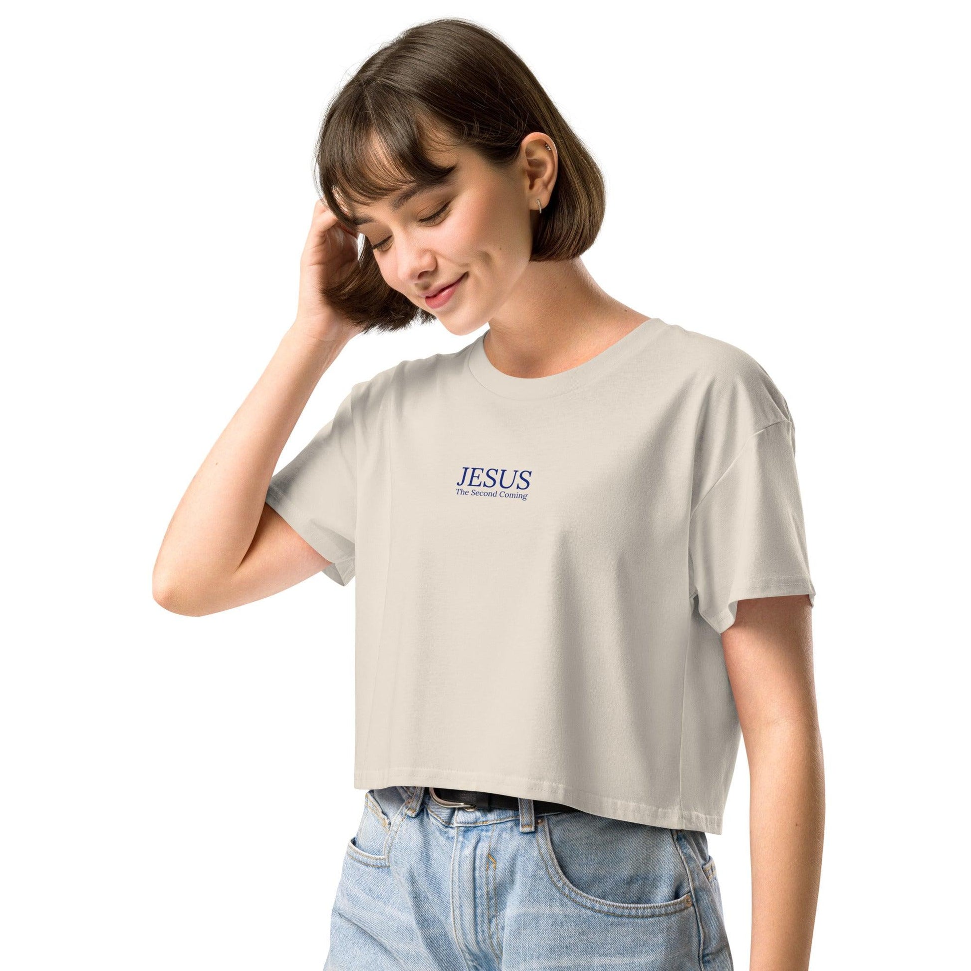 Jesus the Second Coming Crop Top - Now You Are Called Apparel