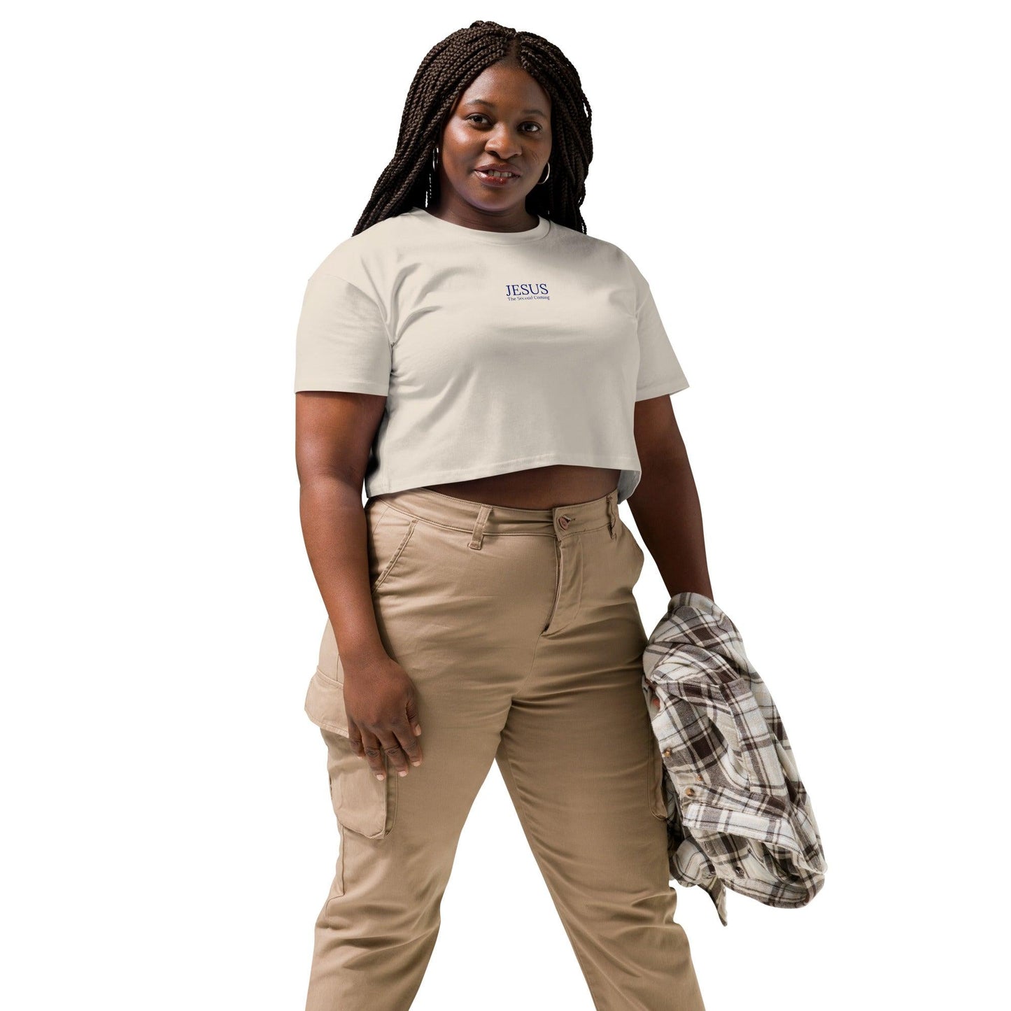 Jesus the Second Coming Crop Top - Now You Are Called Apparel