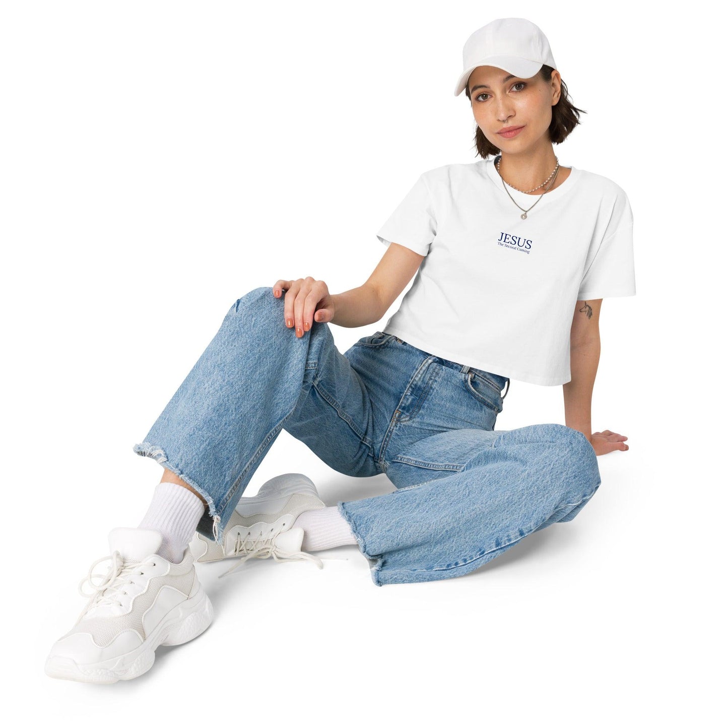 Jesus the Second Coming Crop Top - Now You Are Called Apparel