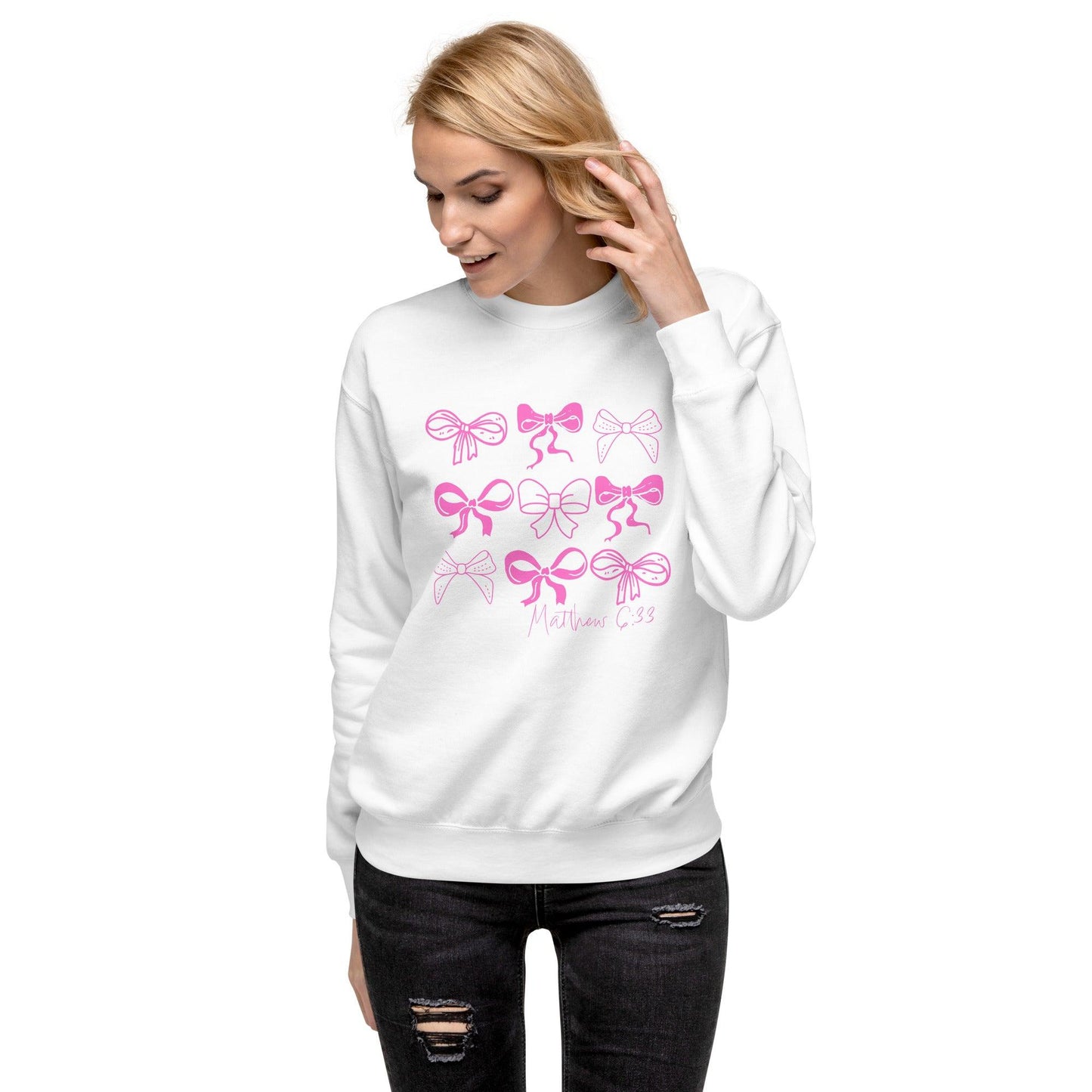 Matthew 6:33 Crew Neck - Now You Are Called Apparel