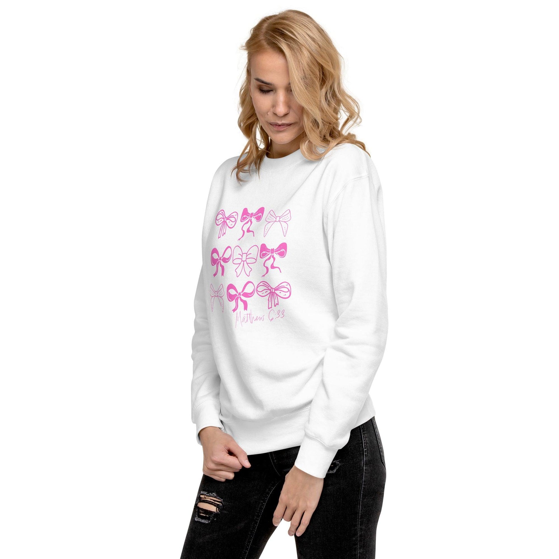 Matthew 6:33 Crew Neck - Now You Are Called Apparel