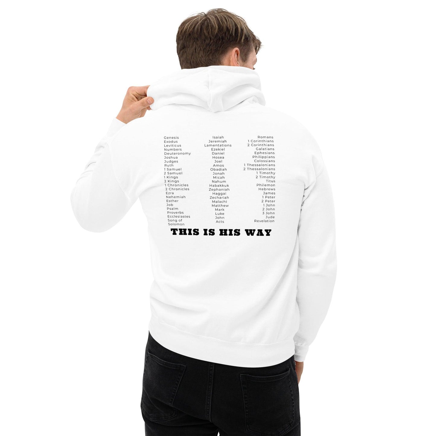 This is His Way Hoodie - Now You Are Called Apparel