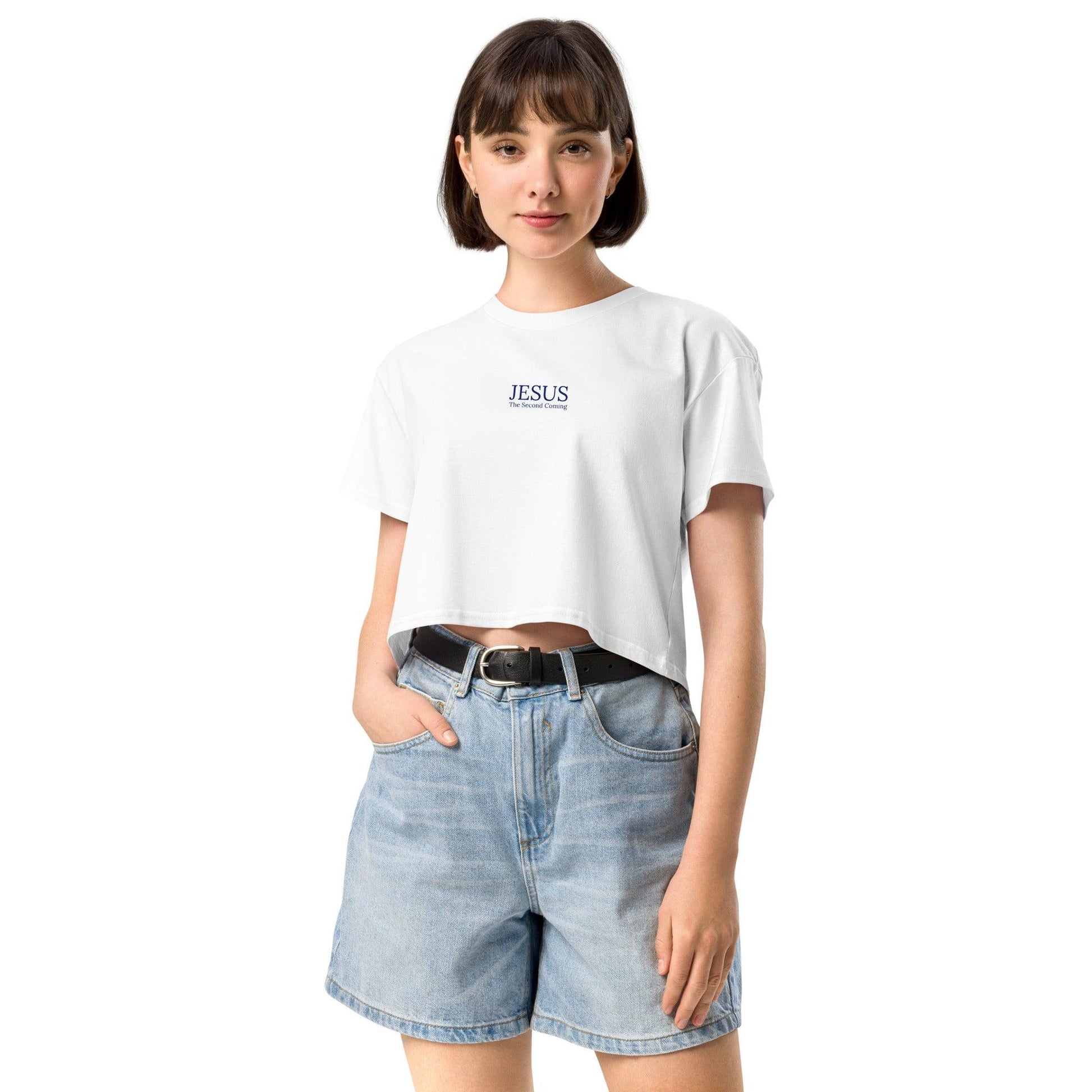 Jesus the Second Coming Crop Top - Now You Are Called Apparel